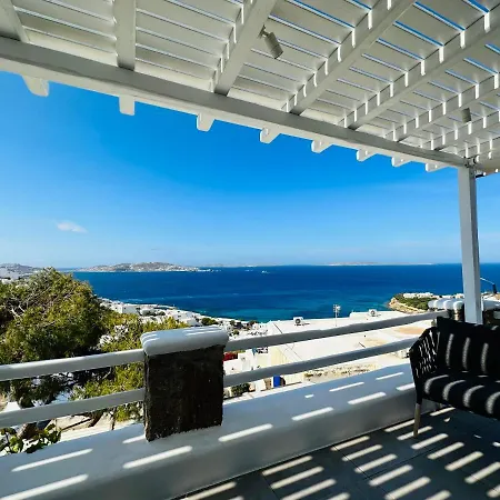 Seaview & Jacuzzi Summer Appartamento Mykonos Town