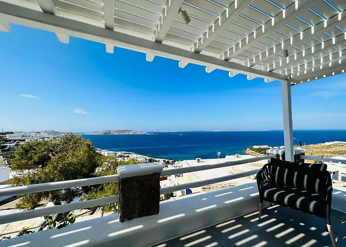Seaview & Jacuzzi Summer Apartment Agios Stefanos (Mykonos)