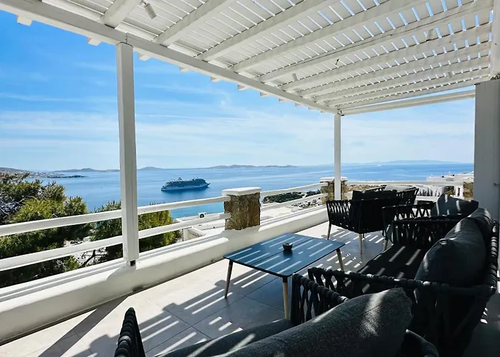 Seaview & Jacuzzi Summer Agios Stefanos (Mykonos)