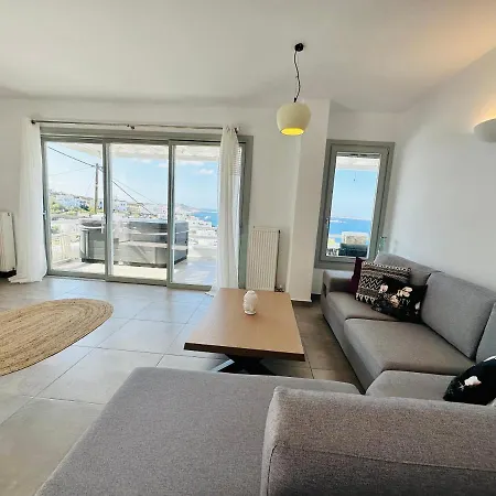 Seaview & Jacuzzi Sea View * آغيوس ستيفانوس